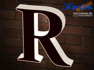 LED 3D Buchstaben, Leuchtbuchstaben, Profilbuchstaben, Rückleuchter - Bild 1 von 7