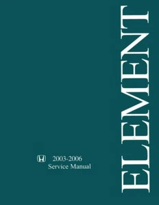 2003 2004 2005 2006 Honda Element Shop Service Repair Manual Book Engine Wiring - Picture 1 of 7
