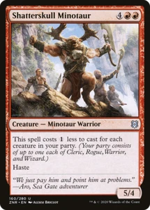 x4 Shatterskull Minotaur ZNR MTG Zendikar Rising 160/280 UNCOMMON M/NM 4x - Picture 1 of 1