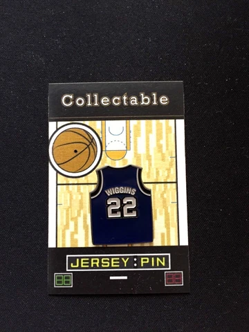 Minnesota Timberwolves Andrew Wiggins jersey lapel pin-Slam Dunk #1 Best Seller Cover
