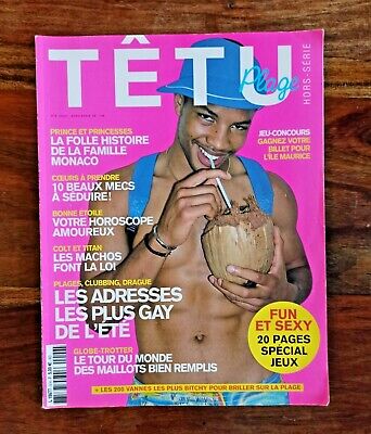 Têtu Rivista A Tematica LGBT Francese GAY Ete 2005 N 06 Plage HORS SERIE  • 13€