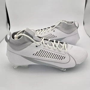 Nike Vapor Edge Pro 360 2 Football Cleats Men’s Size 16 White Silver DA5456-100 - Picture 1 of 5