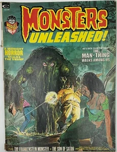 Nov 1973 Monsters Unleashed! The Man-Thing Walks Among Us Vol 1 No 3 Comic - Picture 1 of 4