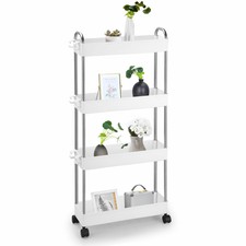 Yaheetech Nischenregal mit 3 Fächer - Weiß