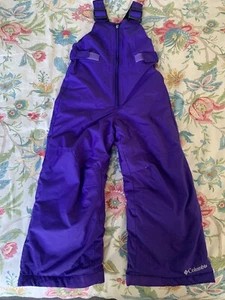 Columbia Kinder lila Overall Schneehose Größe Xxs - Bild 1 von 6