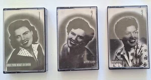 Rare The Patsy Cline Collection 3 Cassette Tape Set Volumes 1-2-3  - Picture 1 of 6