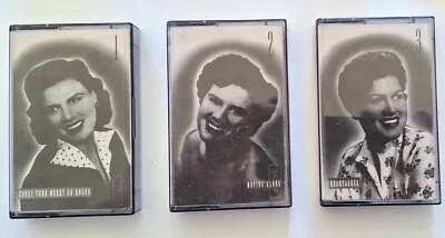 Rare The Patsy Cline Collection 3 Cassette Tape Set Volumes 1-2-3  - Image 1 of 4