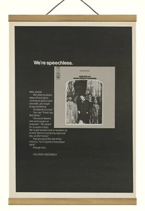 Bob Dylan John Wesley Harding Original Promo Werbung, montiert mit Magnetrahmen! - Bild 1 von 3