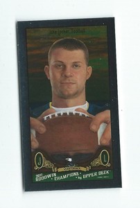2011 Upper Deck Goodwin Champions Mini Foil #36 Jake Locker Rookie Titans
