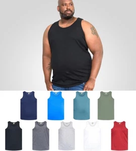 Chaleco muscular D555 Duke Clothing Fabio sin mangas de algodón cuello redondo - Imagen 1 de 19