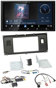 Kenwood Bluetooth 2DIN USB DAB Lenkrad Autoradio für Land Rover Evoque Blindstop - Bild 1 von 12
