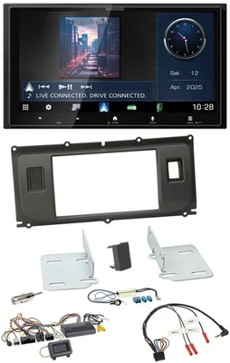 Kenwood Bluetooth 2DIN USB DAB Lenkrad Autoradio für Land Rover Evoque Blindstop - Bild 1 von 4