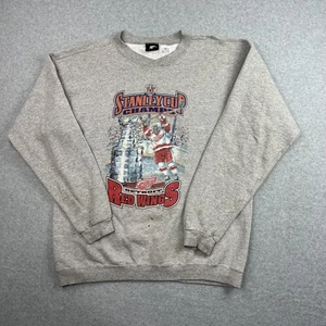 Vintage Detroit Red Wings Sweatshirt Herren NHL Stanley Cup Starter 1998 Erwachsene - Bild 1 von 14