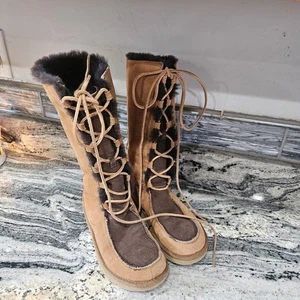 UGG Boots Whitley Tall Mokassins Brown Chestnut 7 - Bild 1 von 5