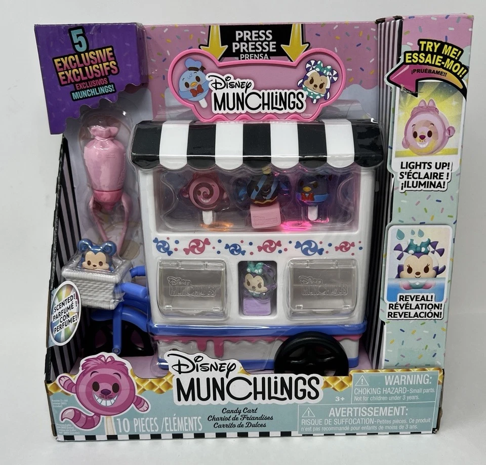 Disney Munchlings Candy Cart 13 Pieces