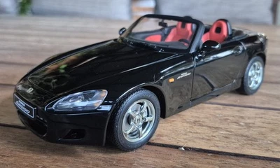 Autoart 1/18 Honda S2000 modelo coche negro Foto 1 de 4