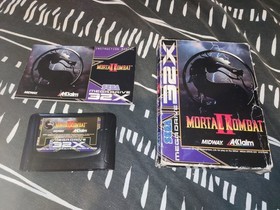 Mortal Kombat II for Sega 32x Boxed Complete with Manual