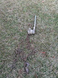 Sargzug 3/4 Tonnen Ratsche Kettenzug Haken Schwerlast MA-15 - Bild 1 von 4