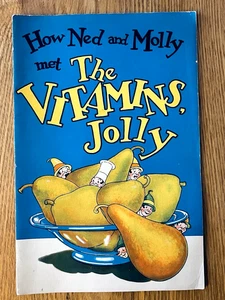 Antik Vintage 1933 Oregon-Washington Birnenzüchter schön gezeichnetes Kinderheft - Bild 1 von 11