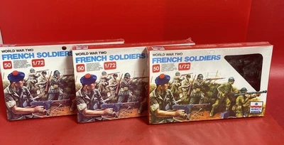 ESCi/ERTL #205 soldados franceses de la Segunda Guerra Mundial 1:72, lote Foto 1 de 4