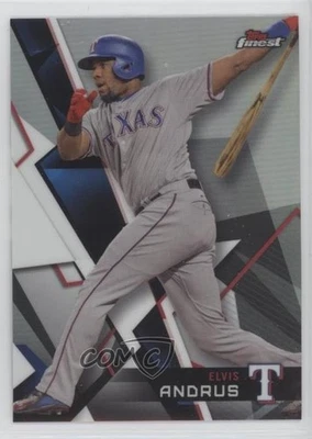 2018 Topps Finest Refractor Elvis Andrus #13 - Image 1 of 2
