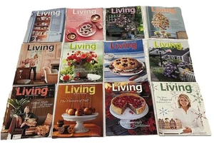 Martha Stewart Living Magazine Lot 12 Issues 2007 Complete Year Halloween Xmas - Picture 1 of 9