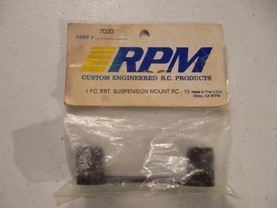 Associated RC10 Buggy Team Car RPM 7020 Front Suspension Mount Very Rare HTF - Image 1 of 3