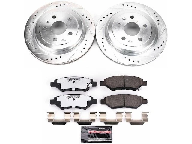 Pastilha de freio traseira e kit de rotor para 2008-2014 Cadillac CTS 2009 2010 2011 BD938GF - Imagem 1 de 1