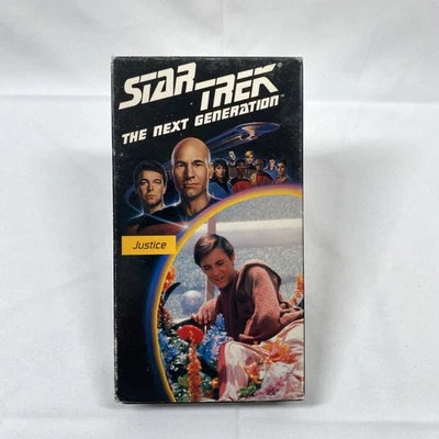 Star Trek The Next Generation  Justice  1987 VHS Episode 9 - Image 1 of 4