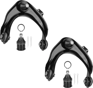 Brazos de control superiores delanteros de 4 piezas + kits de suspensión de rótula inferior para Acura - Imagen 1 de 7