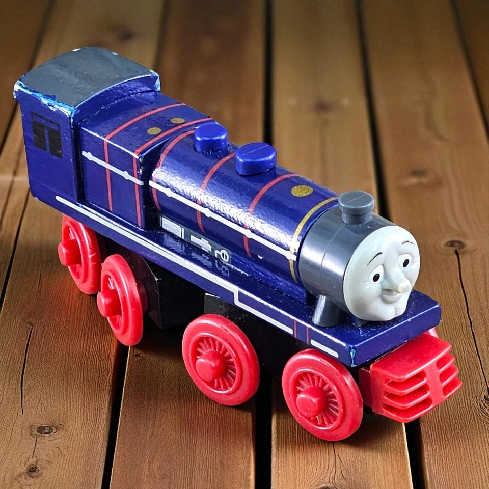 De colección Thomas & Friends Ferrocarril de Madera HANK Tren Motor Tanque Vagón Magnético 2003 Foto 1 de 4