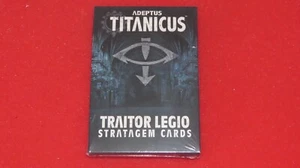 Games Workshop Adeptus Titanicus Traitor Legio Stratagem Cards BNIB 60220399015 - Picture 1 of 2