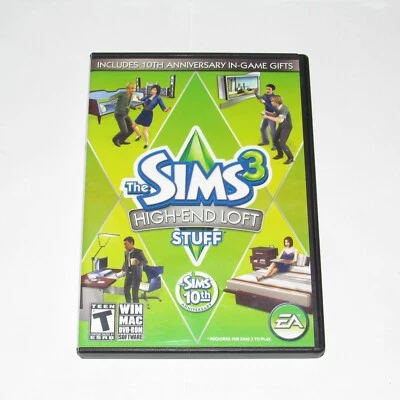 The Sims 3 High End Loft Stuff PC Game Expansion Pack 2010 Complete - Image 1 of 3