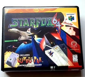 Star Fox 64 SOLO ESTUCHE Nintendo 64 N64 Caja CUALQUIER 4+ 20% DE DESCUENTO CALIDAD A+ - Imagen 1 de 5