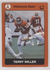 1991 Collegiate Collection Oklahoma State University Cowboys Terry Miller #14