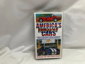 America's Fastest Cars - VHS Video 1996 - Picture 1 of 4