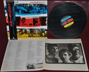 THE POLICE - SYNCHRONICITY - AM REC AMP-28075 1983 - LP JAPAN NM OBI 1A EDIZIONE - Picture 1 of 2