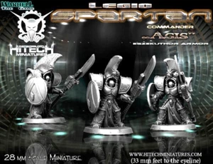 HiTech Miniatures: Spartans Commander Agis (1) - Picture 1 of 2