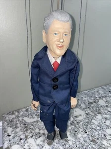 Präsident Bill Clinton Marionette Vintage #1852/2500 1998 Tschechische Republik *siehe Beschreibung* - Bild 1 von 9