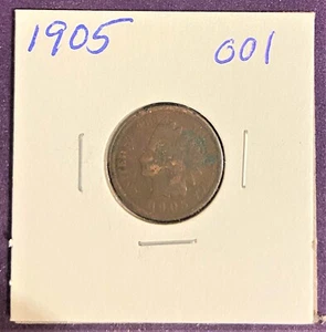 Indian Head Penny 1905 - zirkuliert - Münze #001 - Bild 1 von 2
