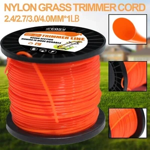 Linea decespugliatore cavo filo tondo nylon linea decespugliatore resistente linea UK - Foto 1 di 23