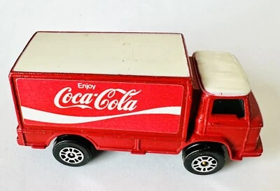 Coca-Cola Delivery Van Corgi 36 Mettoy Vintage 1978 Diecast Red Truck Gt Britain - Image 1 of 4