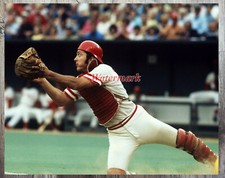 MLB Johnny Bench Cincinnati Reds Game Action Color  8 X 10 Photo Picture