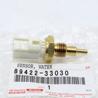 8942233030 GENUINE OEM TOYOTA CAMRY LEXUS SCION WATER COOLANT TEMPERATURE SENSOR - Image 1 of 4