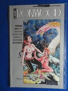 IRONWOOD #1 PREMIERE ISSUE 1991 1ST PRINT BILL WILLINGHAM - Bild 1 von 1