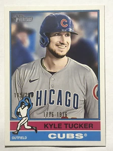 Kyle Tucker 2025 Topps Heritage Bicentennial #227 /200 RC Chicago Cubs (14) - Picture 1 of 2