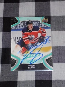 Tyson Barrie signierte Upper Deck MVP Hockeykarte Edmonton Oilers - Bild 1 von 1