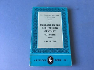England im 18. Jahrhundert (1714-1815) J.H. Plumb Pelikan Buch 1961 - Bild 1 von 7