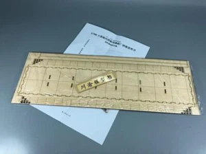 CY717 1/700 Kit de escena de muelle flotante para buque de guerra, kit de puerto de madera DIY - Imagen 1 de 1