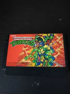 Teenage Mutant Ninja TURTLES 1 TMNT Famicom Nintendo FC Japan - Bild 1 von 4